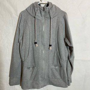 H2H Designer Thick Baggy Zip Up